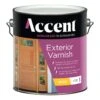 Accent Exterior Varnish Oil Based Gloss Clear 4L