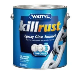 Wattyl Killrust Epoxy Gloss Enamel Mid Base 4L
