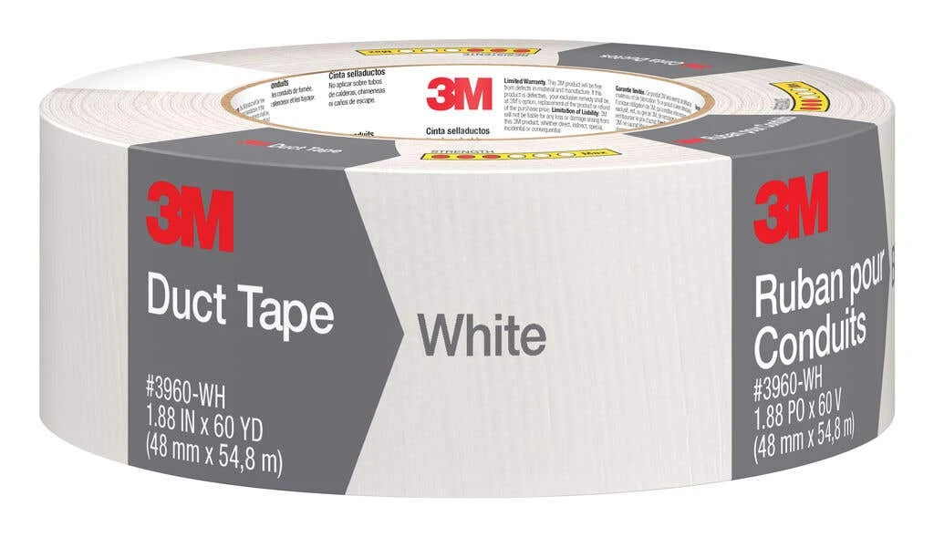 Scotch Duct Tape White 48mm X 54.8m 3 Scotch Duct Tape White 48mm X 54.8m