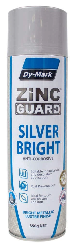 Dy-Mark Zinc Guard Metal Protection Spray 4 Dy-Mark Zinc Guard Metal Protection Spray - Image 2