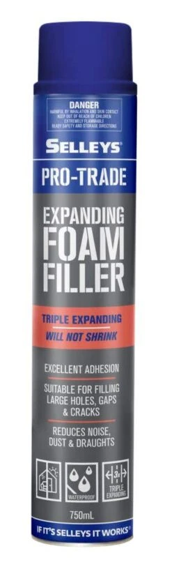 Selleys Pro-Trade Expanding Foam 750ml