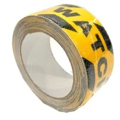 DTA Anti-Slip Adhesive Tape Watch Your Step Black Yellow 50mm X 5m