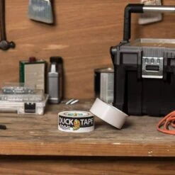 Duck Max Strength Duct Tape Clean Removal White 48mm X 32m -Wall Decoration Store 6736847 4