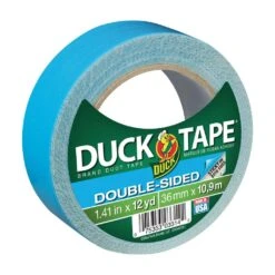 Duck Duct Tape Double-Sided Blue 36mm X 10.9m