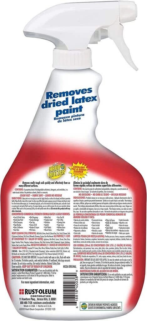 Krud Kutter Cleaner Degreaser Stain Remover 946mL 4 Krud Kutter Cleaner Degreaser Stain Remover 946mL - Image 2