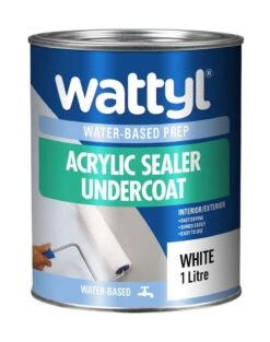 Wattyl Water Based Prep Acrylic Sealer Undercoat ASU 1L