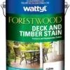 Wattyl Forestwood WB Deck & Timber Stain Black Bean 5L -Wall Decoration Store 6845390 0 1