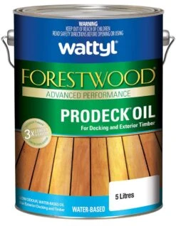 Wattyl Forestwood WB ProDeck Oil New Redwood 5L
