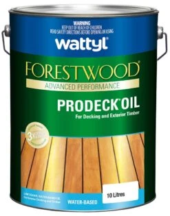 Wattyl Forestwood WB ProDeck Oil New Kwila/Merbau 10L