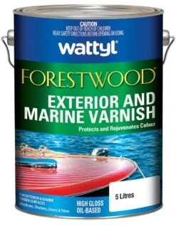 Wattyl Forestwood Exterior & Marine Varnish Gloss 5L