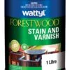 Wattyl Forestwood Stain & Varnish Satin Traditional 1L