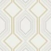 Easy Décor Wallpaper Art Deco Chic Ivory 520mm 2 Easy Décor Wallpaper Art Deco Chic Ivory 520mm -Wall Decoration Store 6953541 0