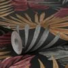 Easy Décor Wallpaper Flow Black Red Brown 520mm -Wall Decoration Store 6953657 0 1