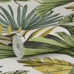 Easy Décor Wallpaper Flow Green Natural 520mm