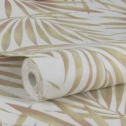 Easy Décor Wallpaper Elegant Leaves Sand 520mm
