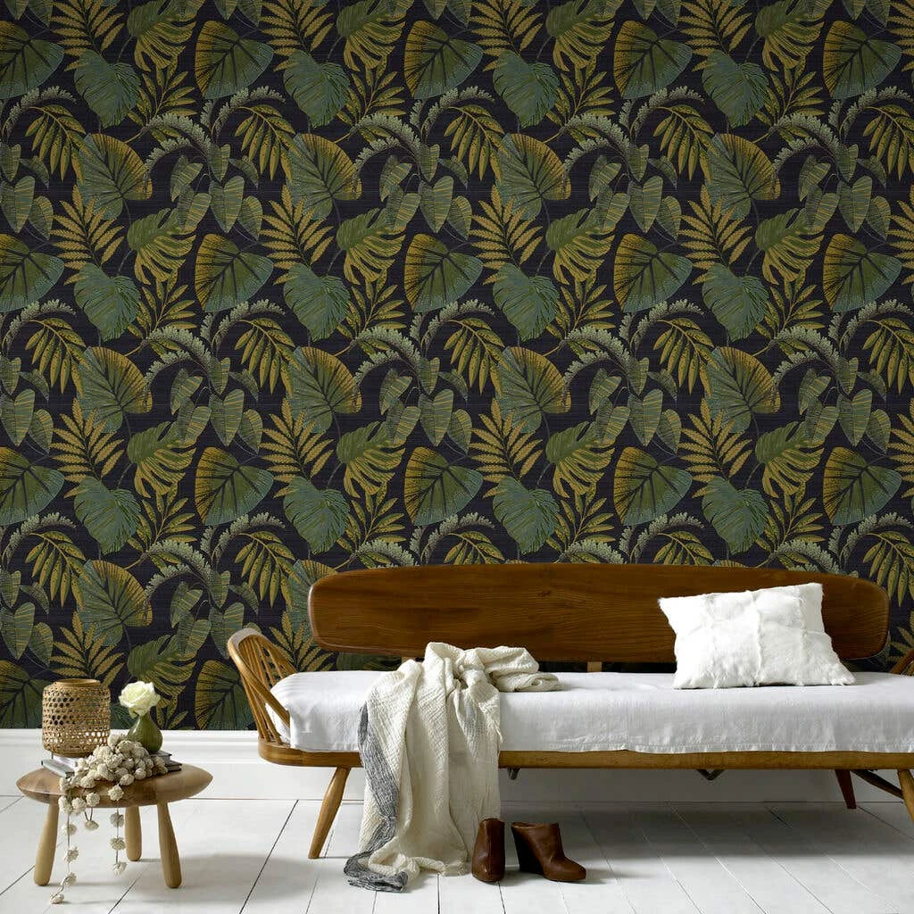Easy Décor Wallpaper Botanical Night 520mm 5 Easy Décor Wallpaper Botanical Night 520mm - Image 3