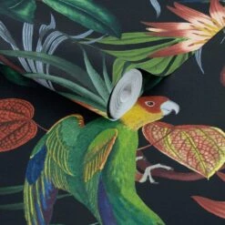 Easy Décor Wallpaper Parrot Black 520mm