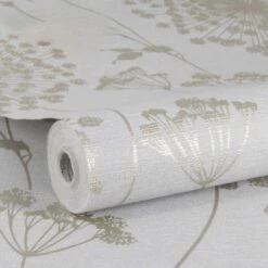 Easy Décor Wallpaper Field Light Grey 520mm