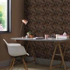 Easy Décor Wallpaper Boutique Brown 520mm -Wall Decoration Store 6953814 2 1