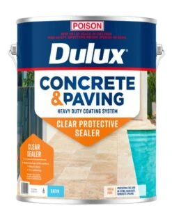 Dulux Concrete & Paving Clear Protective Sealer Satin 10L