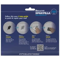 Selleys 215g Spakfilla Wall Repair Kit -Wall Decoration Store 6998645 3 9