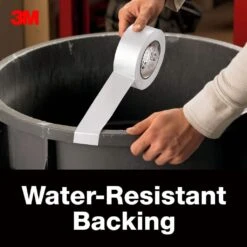 3M Duct Tape Cloth Multi Use White 48mm X 50m 11 3M Duct Tape Cloth Multi Use White 48mm X 50m -Wall Decoration Store 7057821 3 3