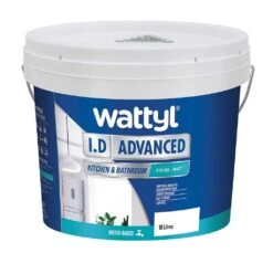 Wattyl I.D Advanced Kitchen & Bathroom Ceiling White 10L