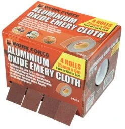 Work Force Sandpaper Roll 25mm X 6m - 4 Rolls
