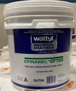 Wattyl Epinamel CF720 Satin Neutral Grey Part A 10L