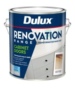 Dulux Renovation Range Cabinet Doors Satin Deep Base 2L