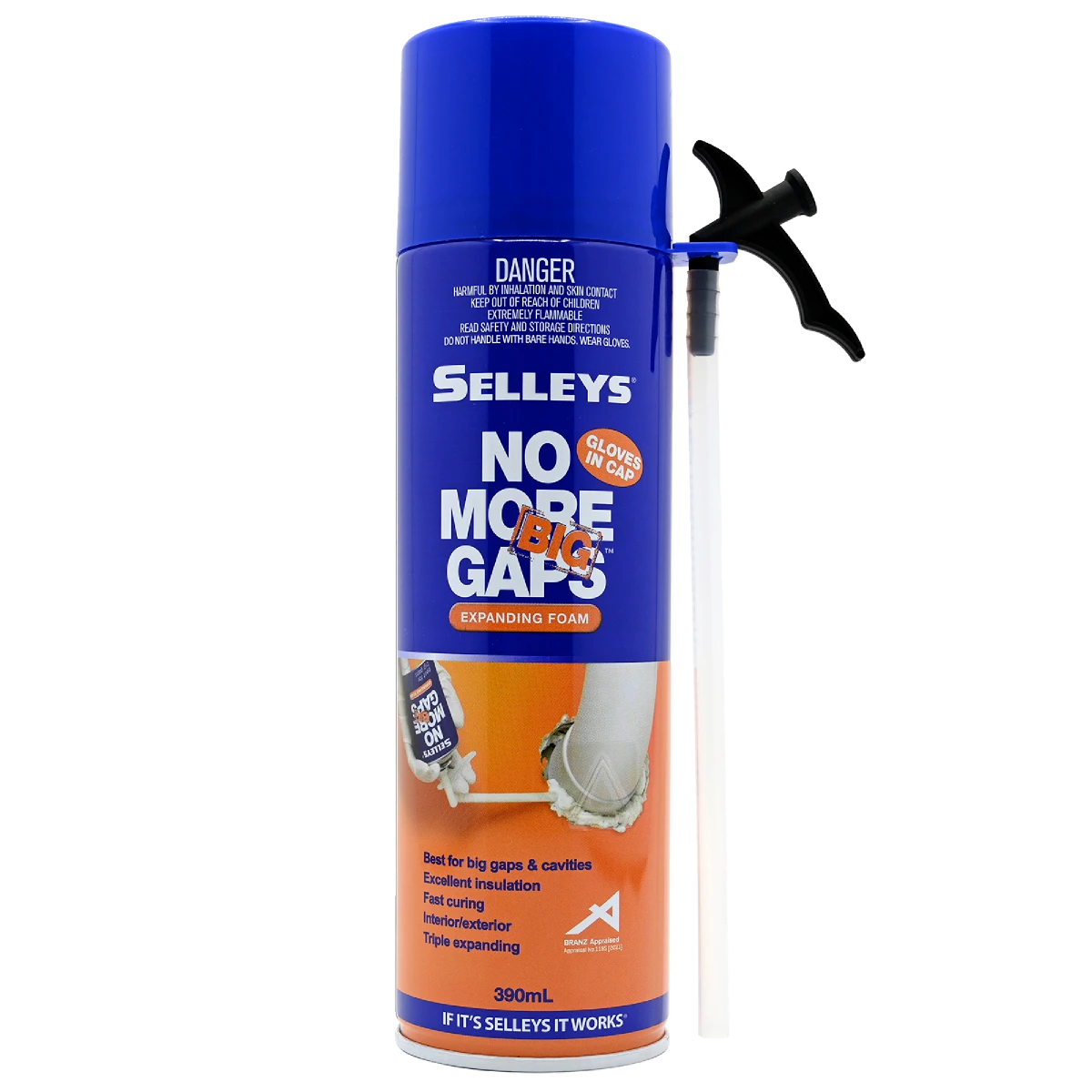 Selleys No More Big Gaps Expanding Foam 2 Selleys No More Big Gaps Expanding Foam