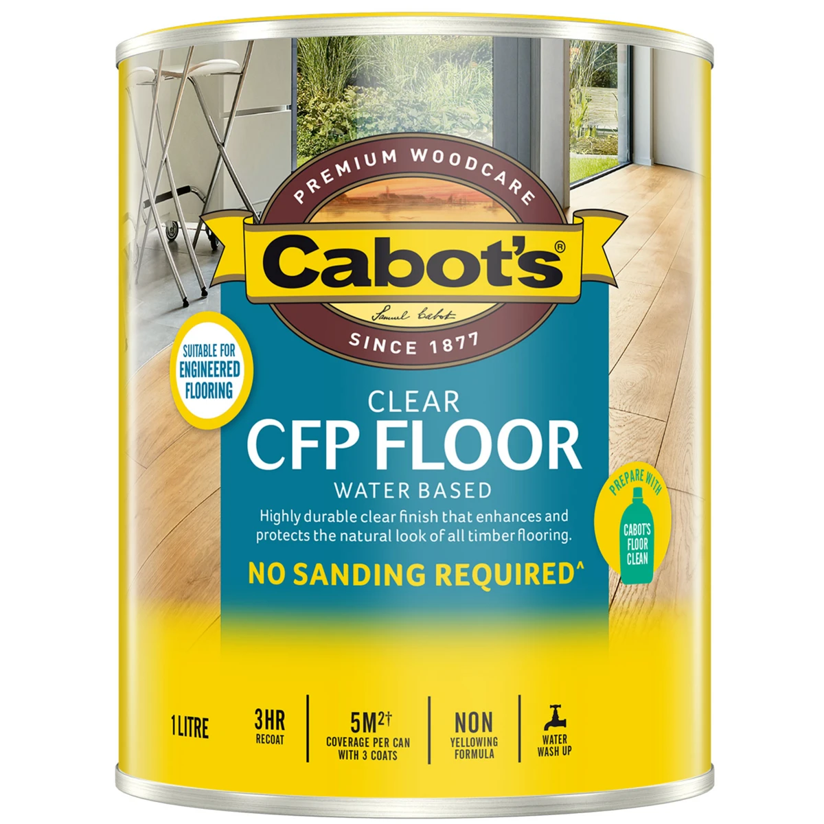 Cabot's CFP Floor Water Based 3 Cabot's CFP Floor Water Based